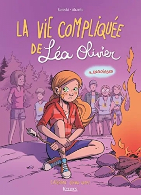 La Vie Compliquée De Léa Olivier - Tome 4 - Angoisses (BD)