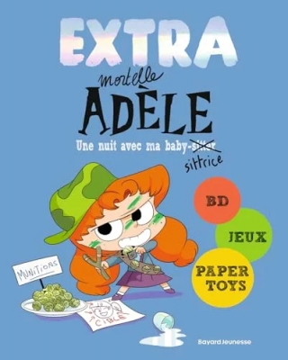 EXTRA Mortelle Adèle - Tome 1 - Une nuit chez ma babysittrice (Livre de jeu)