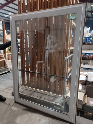 Châssis en PVC fixe