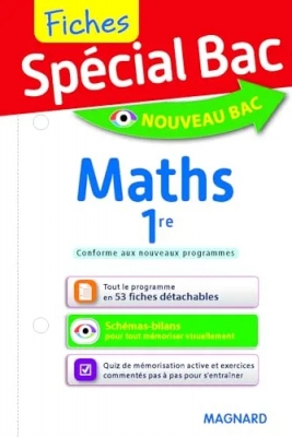 Fiches Spécial Bac - Maths 1re