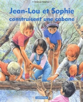 Jean Lou et Sophie construisent une cabane