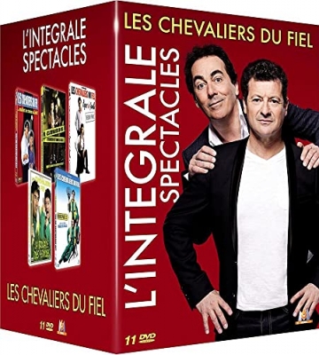Les Chevaliers du Fiel - L'int&eacute;grale des spectacles - Coffret 11 DVD (Sous Blister)