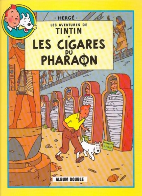 Les aventures de Tintin - tome 2 -Les Cigares Du Pharaon - Le Lotus Bleu (double album)