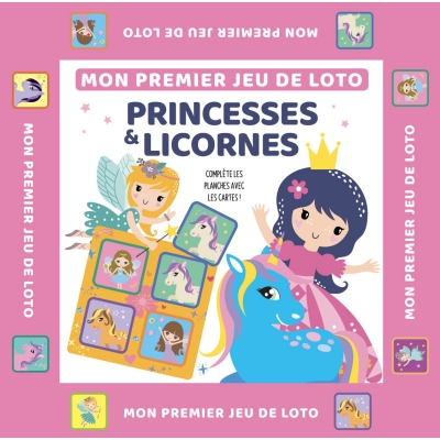Mon Premier jeu de loto - Princesses & Licornes (sous blister)