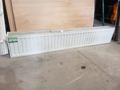 Radiateur horizontal