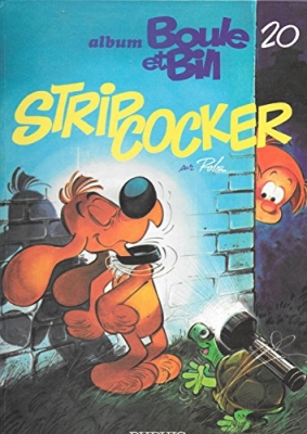 Album Boule et Bill- Tome 20- Strip -Cocker.