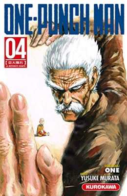One-Punch Man - Tome 4 - La m&eacute;t&eacute;orite g&eacute;ante
