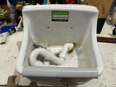 Lavabo blanc