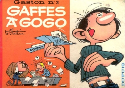Gaston - tome 3 - Gaffes &agrave; gogo (petit format+sous blister)