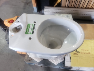WC sortie horizontale