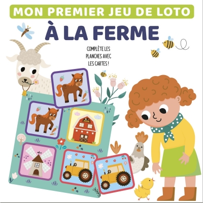 Premier jeu de loto - A la ferme (sous blister)