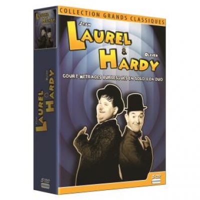 Laurel & Hardy - Court-m&eacute;trages en solo & en duo - Coffret 5 DVD (Sous Blister)