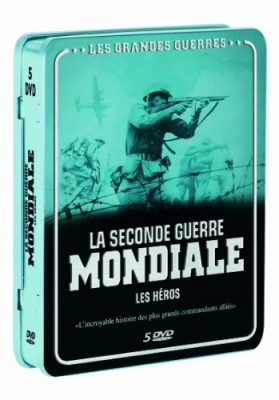 Les Grandes guerres - La seconde guerre mondiale - Les h&eacute;ros - Coffret M&eacute;tallique 5 DVD (Sous Blister)