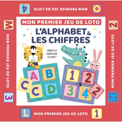 Premier jeu de loto - L'alphabet & les chiffres (sous blister)