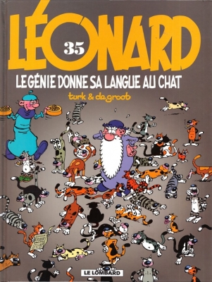L&eacute;onard - Tome 35 -Le Genie Donne Sa Langue Au Chat