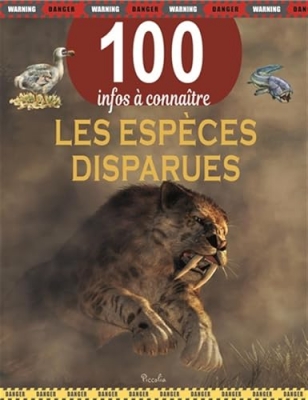 Les esp&egrave;ces disparues