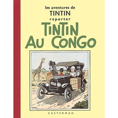 Les aventures de Tintin reporter -tome 2 - Tintin au Congo (coffret noir et blanc)