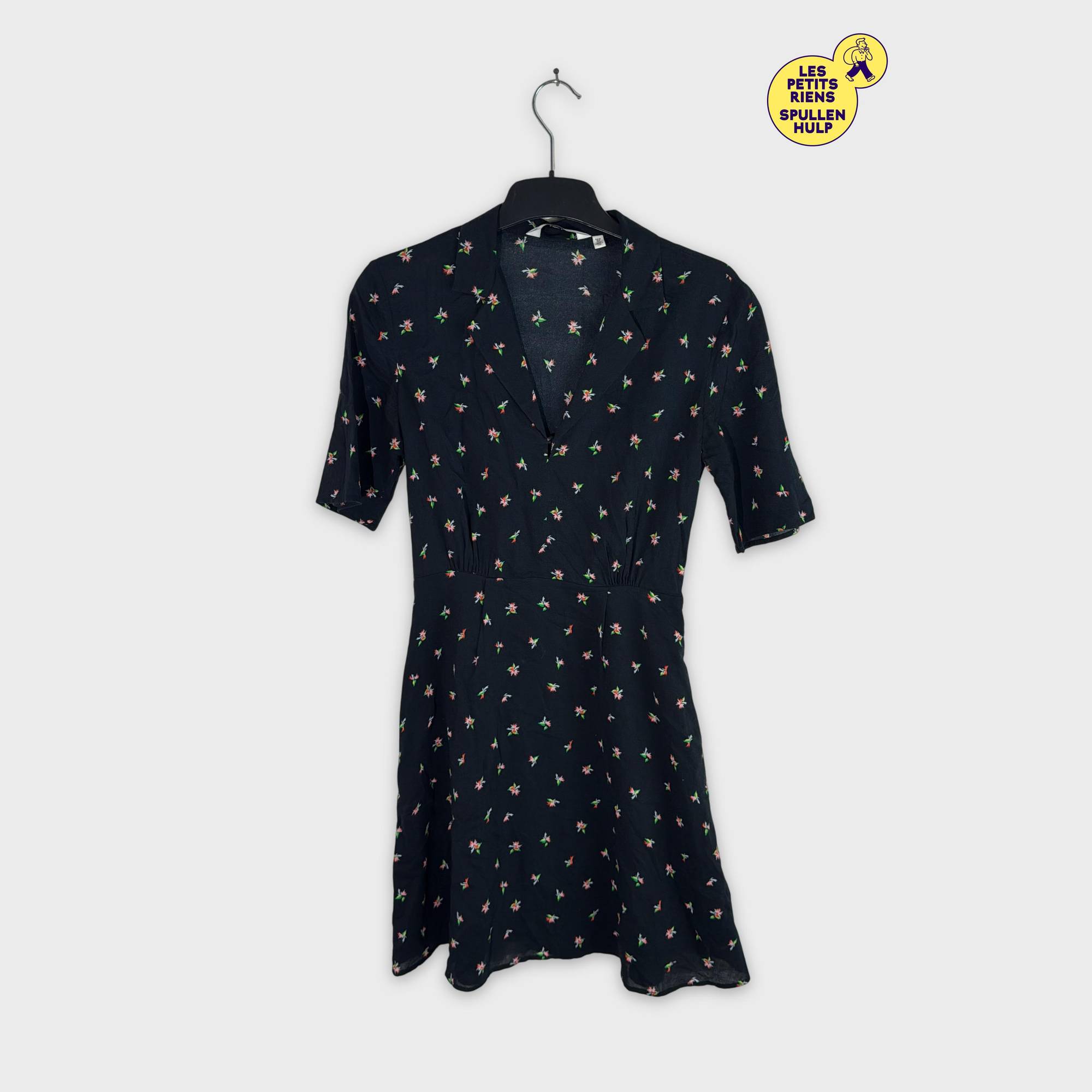 Robe Fleurie | Nouveautés 2025 Étiqueté Noire - Princesse Fleurie