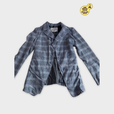 Blazer à carreaux chine Tailored Garment M 🛒