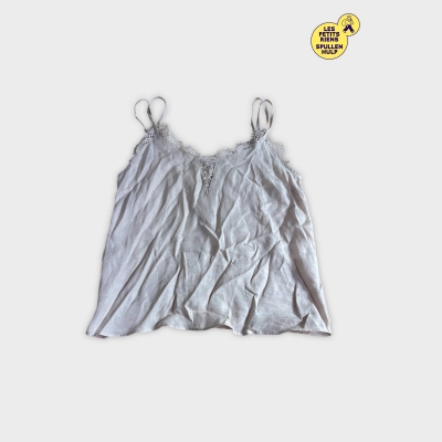 Symbiose collection Débardeur rose pâle à dentelle 🛒