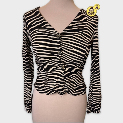 Chemisier H&m Imprimé Zèbre🦓