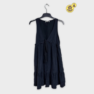 Sandro Robe Bleue à Volants 🛒