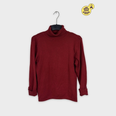 Pull Bordeaux Col Montant Mexx 🛒