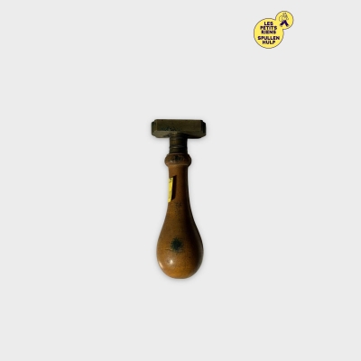 Tampon en bois et métal vintage 🛒