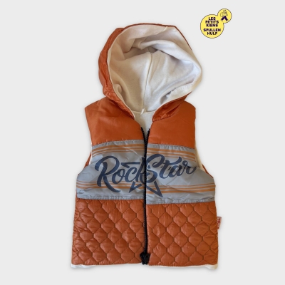 Gilet matelassé orange Vital 🛒