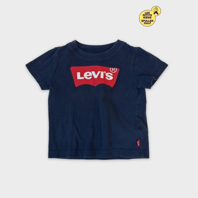 T-shirt Levi's bleu marine avec logo rouge 🛒