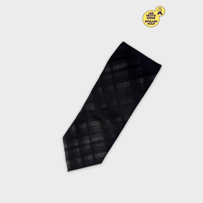 Cravate Calvin klein noire à carreaux 🛒