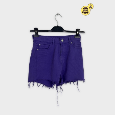 Short en jean violet Cache cache 🛒