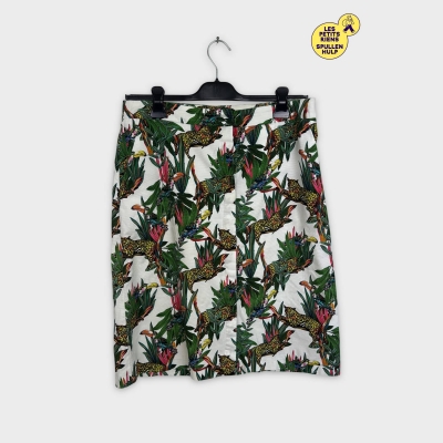 Jupe Jbc Imprimé Tropical Léopard 🌴