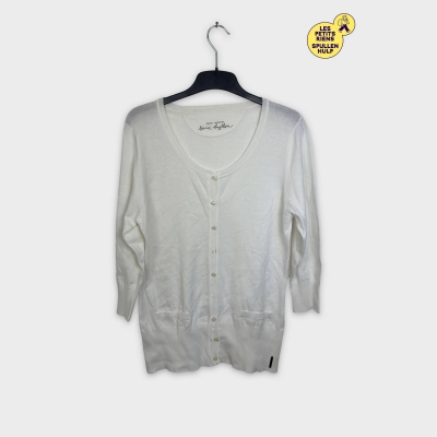 Cardigan Blanc Bruno Antognini 🛒 Taille L