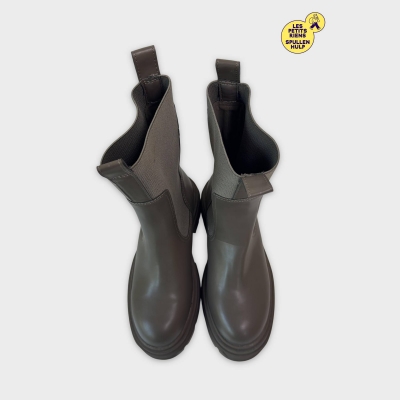 Bottines Chelsea Marron Taupe 🥾