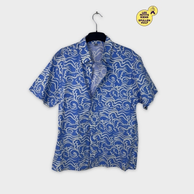 Chemise à motifs bleus et blancs Zeeman L 👕