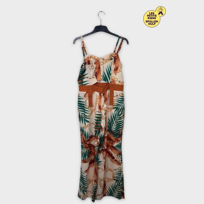 Combinaison d'été Closetk motifs tropicaux 