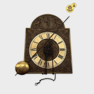 Horloge murale vintage 🕰️ avec pendule et décorations