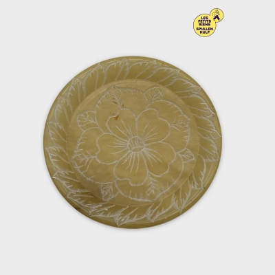 Assiette Décorative Vintage 🌼 Motifs Floraux