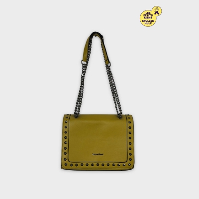 Sac à main Jacques esterel Jaune Moutarde avec Chaîne 💛