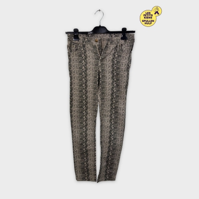 Onado Pantalon Skinny Imprimé Serpent L 🐍