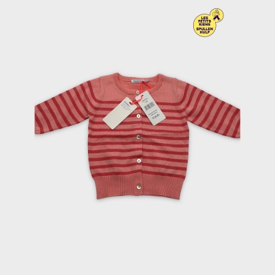 Gilet rayé rose Noukies 12-18M 🎀
