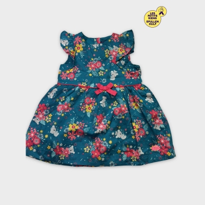 Robe Sergent major imprimée koalas et fleurs 9-12 mois 🐨