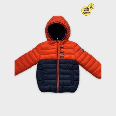 Doudoune Bicolore Orange Bleu Marine dlold 🧥
