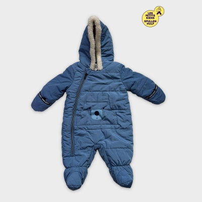 Combinaison pilote bébé bleu clair 3-6 mois 🧸