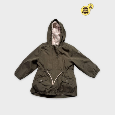 Veste kaki à capuche doublée 18-24M / 86cm Obaibi 👧