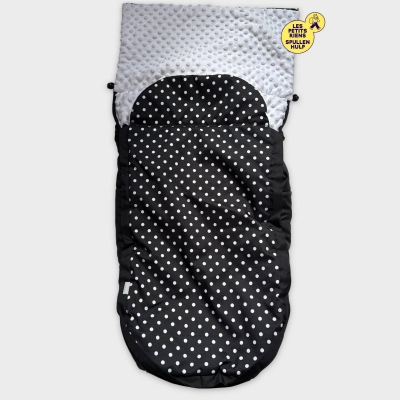 Chancelière Seviira kids noire à pois 👶