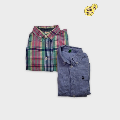 Lot de 2 chemises enfant 6 ans 👕