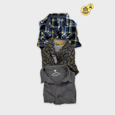 Lot de 3 chemises garçon Orchestra 5 ans 👕