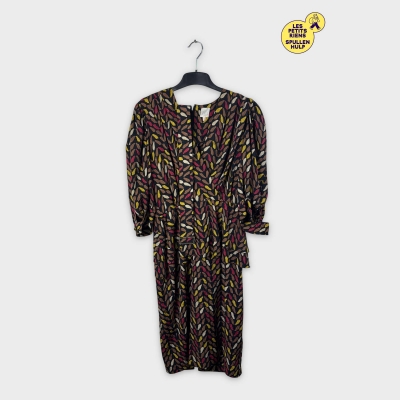 Robe Imprimé Feuilles 🍁 Taille L Manière paris